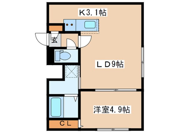 EAGLE N36の物件間取画像